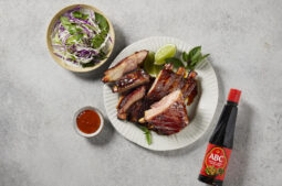 Baked Pork Ribs with ABC Sweet Soy Sauce